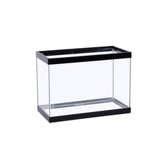 Tetra glass aquarium 5.5-gallon rectangular view ideal for beginners.