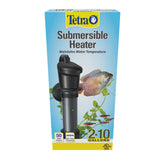 Tetra HT submersible heater with indicator lights showing heating status.