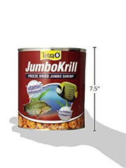 Tetra JumboKrill color-enhancing shrimp boosts natural pink-to-red hues.