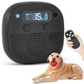 Tetra Ultrasonic Bark Deterrent remote in use for effective outdoor training