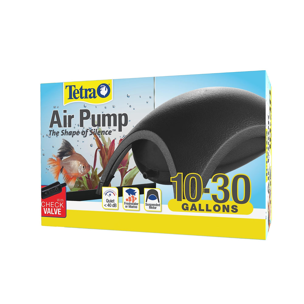 Tetra Whisper Air Pump for aquarium setup with quiet operation and reliable airflow