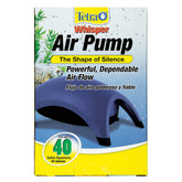 Tetra Whisper Air Pump front view showing the compact dome for quiet operation