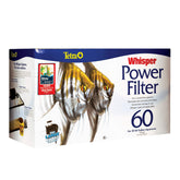 Tetra Whisper Power Filter 60-gallon setup for quiet filtration.