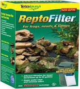 TetraFauna ReptoFilter unit in terrarium keeps water clear