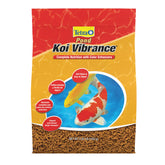 TetraPond Koi Vibrance soft sticks bag front for premium koi nutrition and vibrant color.