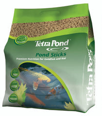 TetraPond Pond Sticks, soft and digestible nutrition for koi and goldfish.