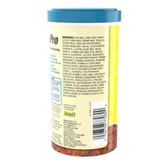 TetraPro Crisps floating at the surface extend feeding time and reduce waste.