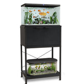 TFK stand top holds a 20-29 gallon aquarium for a stylish focal point