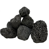 Tfwadmx aquarium lava rock stones pack enhances natural underwater scenery.