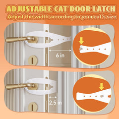 TGIOW latch extended to show adjustable width from 2.5 to 6 inches