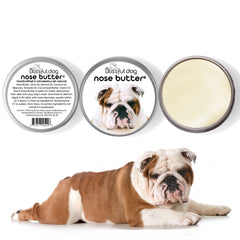The Blissful Dog nose balm application showing easy, mess-free soothing on noses