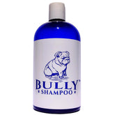 The Bully Company Bully Shampoo bottle front highlights a natural formula for Bulldogs' skin care