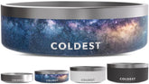 The Coldest Water anti-rust metal dog bowl ensures rust resistance and easy cleaning.