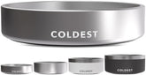 The Coldest Water dog bowl 21oz insulated metal for durable, spill-free meals.