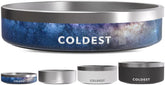 The Coldest Water dog bowl overview showing insulated stainless steel design for durability.