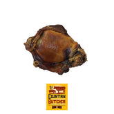 The Country Butcher beef knee caps pack, durable chews for aggressive chewers.