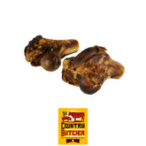 The Country Butcher Crown Knuckles beef bones 4-pack for medium and large dogs