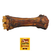 The Country Butcher shank bones front view for long-lasting chew sessions.