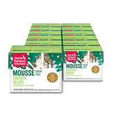 The Honest Kitchen cat mousse packaging showcases premium ingredients.