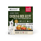 The Honest Kitchen dehydrated dog food box with chicken and duck for convenient meals