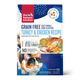 The Honest Kitchen front-of-bag shows human-grade ingredients and brand trust for cats.