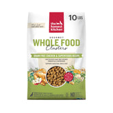 The Honest Kitchen human grade clusters in a dog bowl, offering a nutritious, palatable meal.