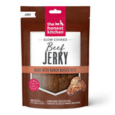 The Honest Kitchen Just Jerky Beef Treats pouch, a high-protein dog reward.