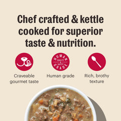 Cage-free turkey highlight for The Honest Kitchen One Pot Turkey Stews