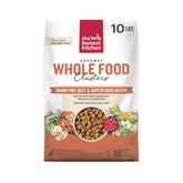 The Honest Kitchen Whole Food Clusters beef bag displaying premium ingredients