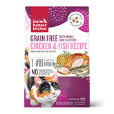 The Honest Kitchen whole food clusters chicken and fish bag offers grain-free premium nutrition for cats