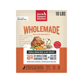 The Honest Kitchen Wholemade beef-oat dog food bag with premium ingredients for balanced meals.