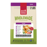The Honest Kitchen Wholemade senior dog food bag showing real ingredients and human-grade quality.