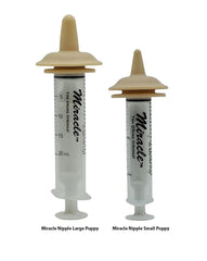 The Miracle Nipple Puppy Sample Set natural rubber material emphasizes latex-free comfort.