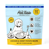 The Pets Table Salmon and Whitefish with Pumpkin bag front highlights premium ingredients.