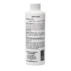 The Stuff detangler spray mist on fur for easier brushing and less matting.