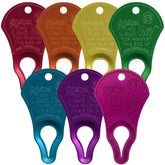 The Tick Key original detacher rainbow pack ready for quick tick removal outdoors