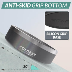 Colddog Bowl interior is polished and easy to wipe clean after meals.