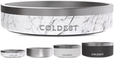 The Coldest Water colddog bowl shows anti-rust metal for durability