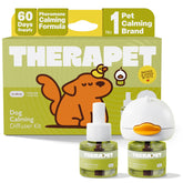 TherapetMD 60-day diffuser kit packaging promotes dog calmness.