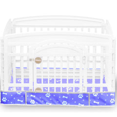 THINMUHAND dog playpen bottom pad for 36-inch panels keeps urine contained.