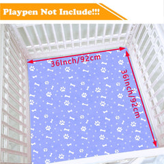 THINMUHAND waterproof pee pad with three-layer construction protects surfaces.