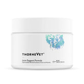 ThorneVet Joint Support Formula bottle with scoop for easy dosing and mobility support