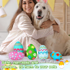 Soft pile fabric Threan dog toy with padded interior for safe, durable play.