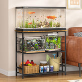 ThreeHio 20 Gallon Fish Tank Stand top view showing wide surface for versatile tanks