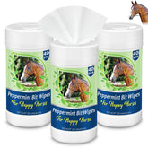 Threlaco 3-pack horse bit wipes collection for quick cleaning