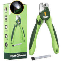 Thunderpaws LED light clipper highlights nails for precise trimming