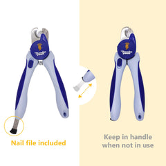 Thunderpaws quick sensor aids smooth, confident trimming.