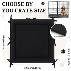 Thyle divider panel with strap system for quick, secure installation inside a crate.
