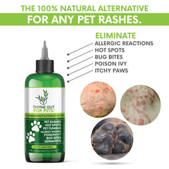 Thyme Out for Pets dispenser-top for easy topical application