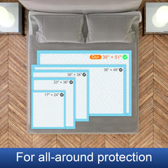 TIANSHILIHE pee pads quick-dry surface helps reduce mess during potty breaks.